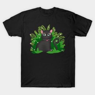 Garden romantic kitty T-Shirt